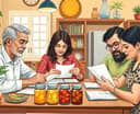O papel da economia doméstica na saúde financeira da família