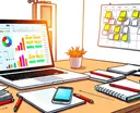 Como usar planilhas ou aplicativos para planejar seu mês