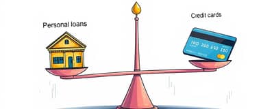 Empréstimos Pessoais vs. Cartões de Crédito: Qual Escolher?