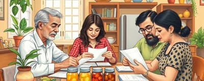 O papel da economia doméstica na saúde financeira da família
