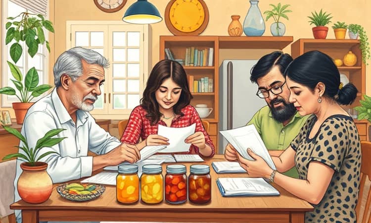 O papel da economia doméstica na saúde financeira da família