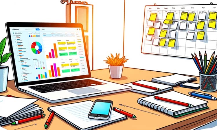 Como usar planilhas ou aplicativos para planejar seu mês
